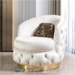 Meja Tamu, Meja Tamu Minimalis, Sofa, Sofa Tamu,sofa Tamu Mewah, Sofa Stainless, Meja Stainless,1 Seat Sofa Tamu Mewah Chesterfield Terbaru Lupino Stainless Gold