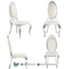 Harga Meja Makan Jepara, Meja Makan Marmer, meja makan mewah, Meja Makan Mewah 6 Kursi, Meja Makan Mewah Stainless, Meja Makan Minimalis, Meja Makan Minimalis Modern, Meja Makan Minimalis Stenlies, Meja Makan Stainless Steel,Kursi Makan Mewah Jepara Kaki Stainless Upholstered Dining Set