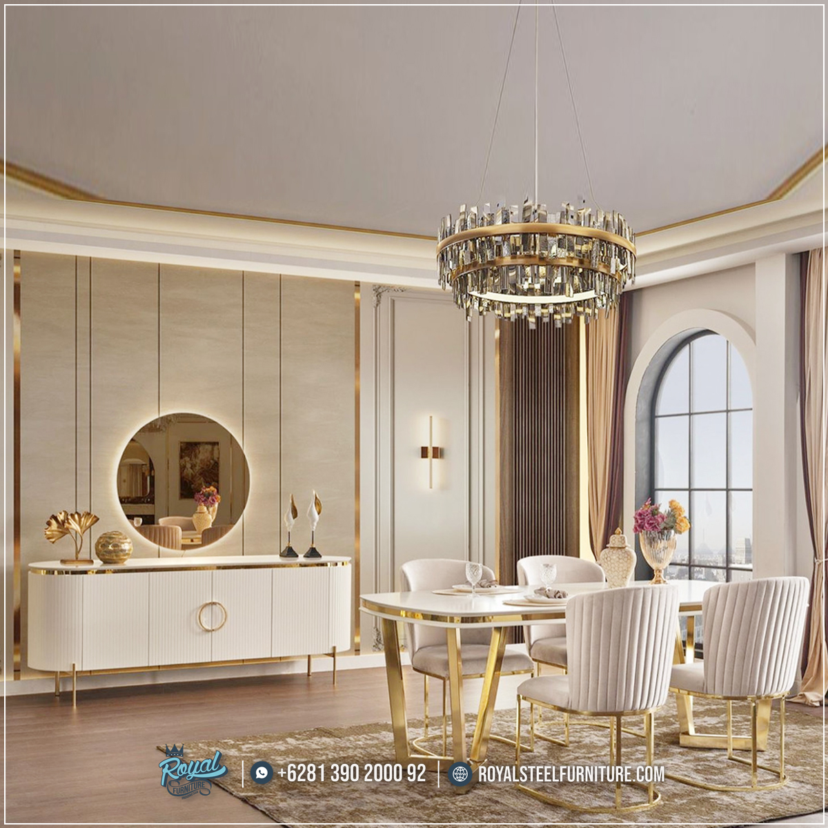 Harga Meja Makan Jepara, Meja Makan Marmer, meja makan mewah, Meja Makan Mewah, Meja Makan Mewah Stainless, Meja Makan Minimalis, Meja Makan Minimalis Modern, Meja Makan Minimalis Stenlies, Meja Makan Stainless,Dining Set Meja Makan Stainless Mewah Terbaru Luxury Tesla