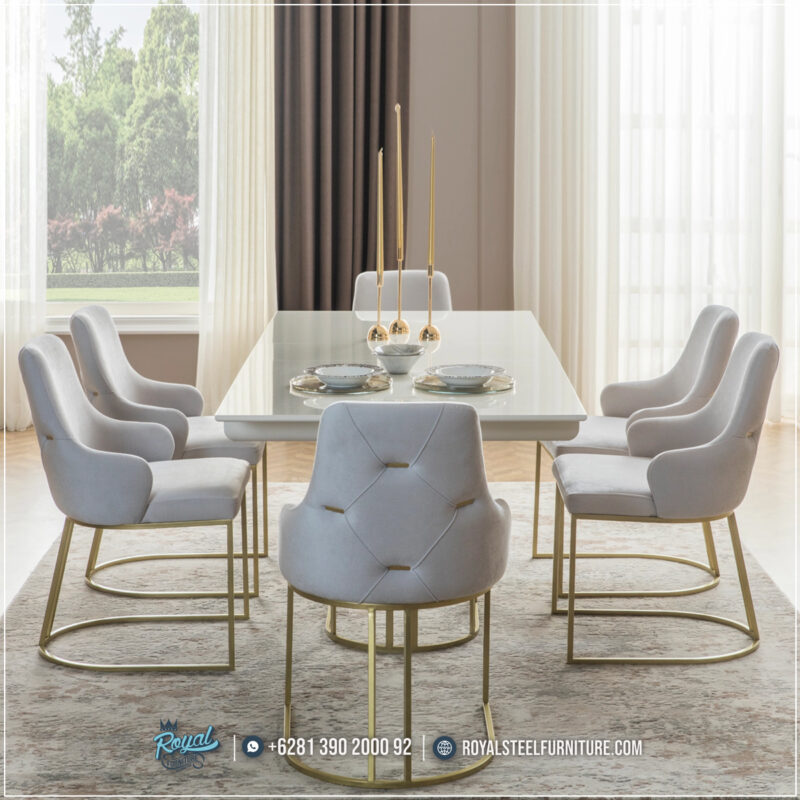 Dining Set Model Meja Makan Modern Minimalis Stainless Mewah Gold, Meja Makan Mewah Stainless, Meja Makan Mewah, Meja Makan Minimalis 6 Kursi, Meja Makan Mewah 8 Kursi, Meja Makan Mewah 10 Kursi, Meja Makan Mewah 12 Kursi, Meja Makan Minimalis, Meja Makan Mewah 4 Kursi, Meja Makan Modern Warna Putih, Ruang Makan Mewah, Meja Makan Minimalis Modern, Meja Makan Minimalis Stenlies, Meja Makan Sederhana, Ruang Makan Mewah Dan Luas, Meja Makan Klasik, Meja Makan Mewah Klasik, Model Meja Makan Minimalis Modern, Meja Makan Mewah Stenlies, Meja Makan Klasik Kayu Jati, Model Meja Makan Klasik Terbaru, Set Meja Makan Klasik, Kursi Meja Makan Klasik, Jual Furniture Meja Makan Minimalis, Harga Meja Makan Jepara, Gambar Model Meja Makan Minimalis Terbaru, Dining Set Luxury Minimalis Royal Furniture