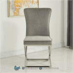 Harga Meja Makan Jepara, Meja Makan Marmer, meja makan mewah, Meja Makan Mewah 4 Kursi, Meja Makan Mewah Stainless, Meja Makan Minimalis, Meja Makan Minimalis Modern, Meja Makan Minimalis Stenlies, Meja Makan Stainless Gold,Dining Chair Stainless Luxury Grey