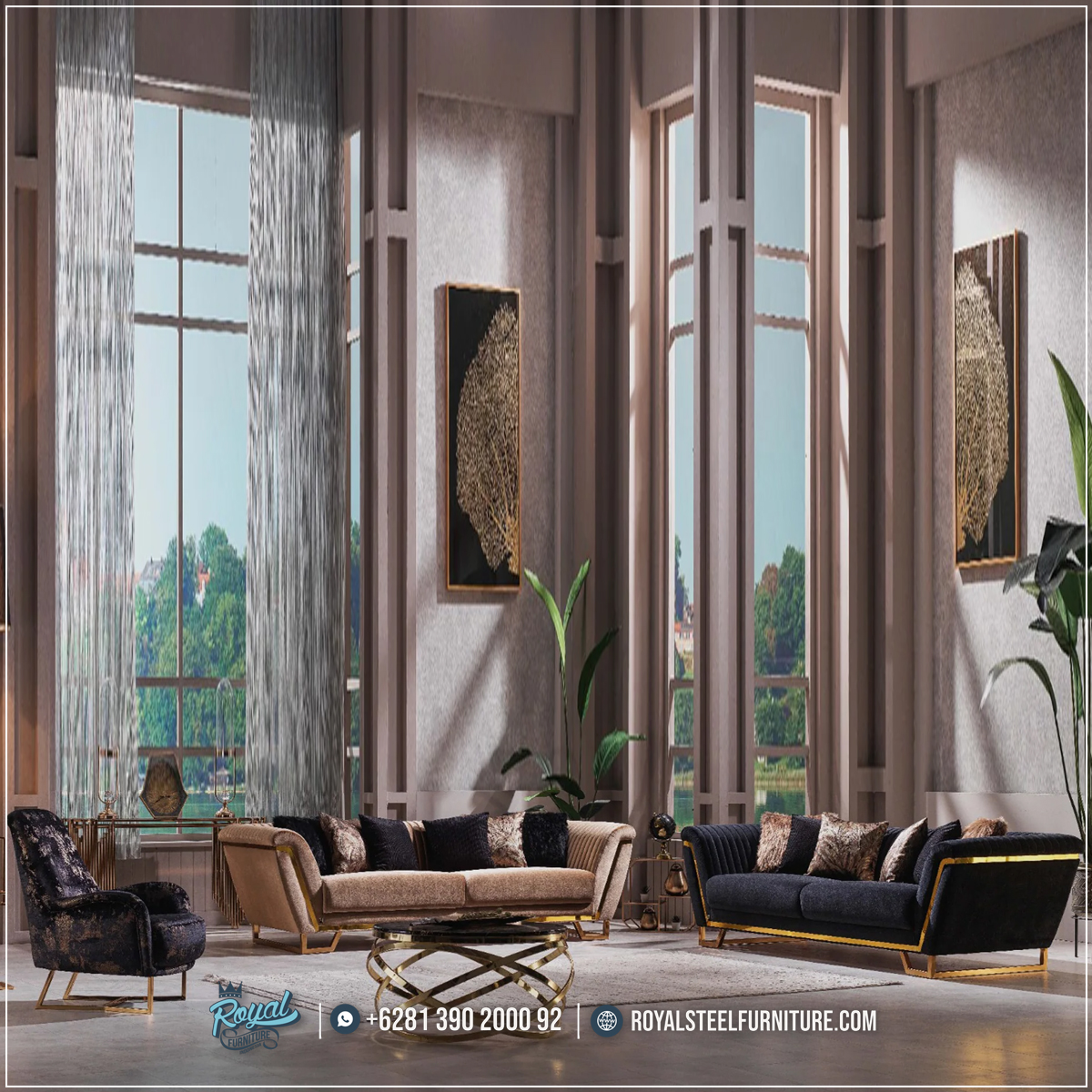 Sofa Ruang Tamu, Sofa Ruang Tamu Elegan Minimalis, Sofa Ruang Tamu Mewah, Sofa Ruang Tamu Terbaru, Sofa Ruang Tamu Minimalis Modern, Harga Sofa Ruang Tamu, Sofa Tamu Mewah, Sofa Tamu Stainless Mewah, Sofa Stainless, Sofa Tamu Mewah Stainless,Set Kursi Tamu Stainless Steel Elegan Sofa Terbaru Lugano