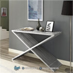 Meja Rias Aesthetic, Meja Rias Artis, Meja Rias Jakarta, Meja Rias Jepara, Meja Rias Mewah Minimalis, Meja Stainless,Meja Konsul Besi Minimalis Stainless Chrome Metalic