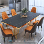 Harga Meja Makan Jepara, Meja Makan Marmer, meja makan mewah, Meja Makan Mewah 4 Kursi, Meja Makan Mewah Stainless, Meja Makan Minimalis, Meja Makan Minimalis Modern, Meja Makan Minimalis Stenlies, Meja Stainless Royal Steel,Set Meja Mewah Kaki Stainless Ruang Makan Terbaru Glam Slate