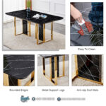 Meja Makan Minimalis, Meja Makan Stainless, Meja Marmer, Meja Marmer Stainless, Model Meja Makan Mewah, Set Meja Makan, Set Meja Makan Mewah, Set Meja Makan Minimalis, Meja Makan Stainless Minimalis Modern, Meja Makan Stenlis Terbaru, Meja Makan Stainless Gold, Meja Makan Minimalis, Meja Stainless, Furniture Stainless, Royal Stenlis,Spesifikasi Meja Makan Modern Marmer Black Kaki Stainless Mewah Terbaru