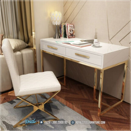 Meja Kantor Kaki Stainless Steel Gold, Meja Kantor Minimalis, Meja Kantor Minimalis Kaki Stainless Steel Gold, Meja Kantor Modern, Meja Kantor Modern Minimalis, Meja Kantor Modern Minimalis Kaki Stainless, Meja Kantor Modern Minimalis Kaki Stainless Steel Gold, Meja Kantor Modern Stainless Steel Gold,Meja Kerja Minimalis,Meja Kerja Kantor,Desain Meja Kerja Kantor,Gambar Meja Kerja untuk di rumah,Desain Meja Kerja Rumah Minimalis Stainless Gold Lavish