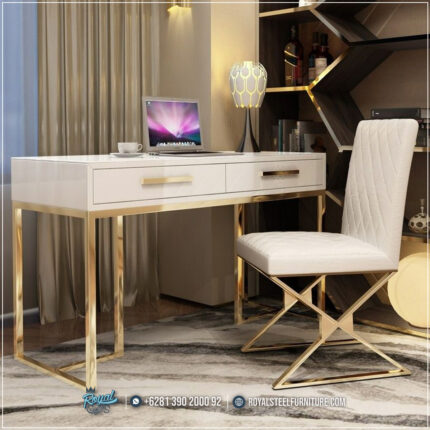 Meja Kantor Kaki Stainless Steel Gold, Meja Kantor Minimalis, Meja Kantor Minimalis Kaki Stainless Steel Gold, Meja Kantor Modern, Meja Kantor Modern Minimalis, Meja Kantor Modern Minimalis Kaki Stainless, Meja Kantor Modern Minimalis Kaki Stainless Steel Gold, Meja Kantor Modern Stainless Steel Gold,Meja Kerja Minimalis,Meja Kerja Kantor,Desain Meja Kerja Kantor,Gambar Meja Kerja untuk di rumah,Meja Kerja Rumah Minimalis Stainless Gold Lavish