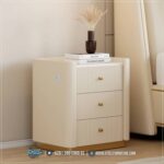 Bedside Tempat Tidur Minimalis Stainless Jepara Mewah Gold