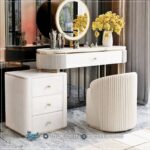 Meja Rias Cermin, Meja Rias Gold, Meja Rias Stainless, Meja Rias Modern, Meja Rias Mewah, Meja Rias Minimalis, Meja Rias Laci, Meja Rias Putih, Meja Rias Terbaru, Meja Rias Royal, Desain Meja Rias Kaki Stainless Ruang Kosmetik Mewah