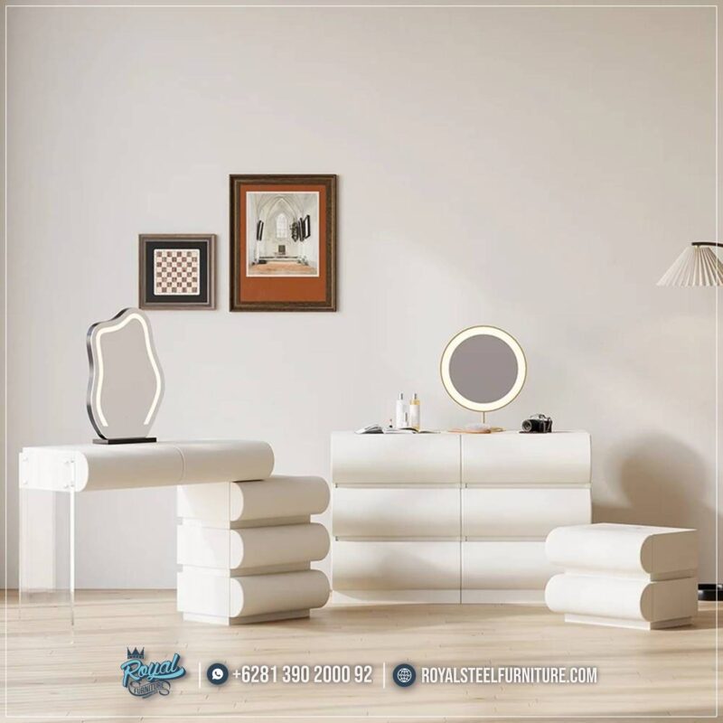 Furniture Set Tempat Tidur Kulit Mewah Modern Humply