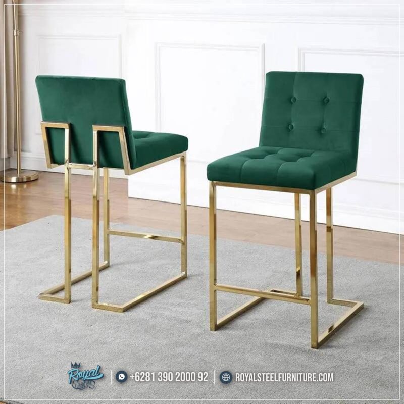 Desain Kursi Bar, Bar Chair, Kursi Bar Kayu, Kursi Bar Informa, Kursi Bar Ikea, Kursi Bar Bulat, Kursi Bar Cafe, Kursi Bar Informa Minimalis, Kursi Bar Kulit, Kursi Bar Mewah, Kursi Bar Minimalis, Model Kursi Bar, Jual Kursi Bar Jepara Stainless Gold Minimalis