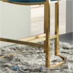 Kaki Kursi Bar Chair Stainless Gold