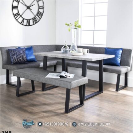 Meja Makan Jepara Furniture Cafe Mewah Insdustrial