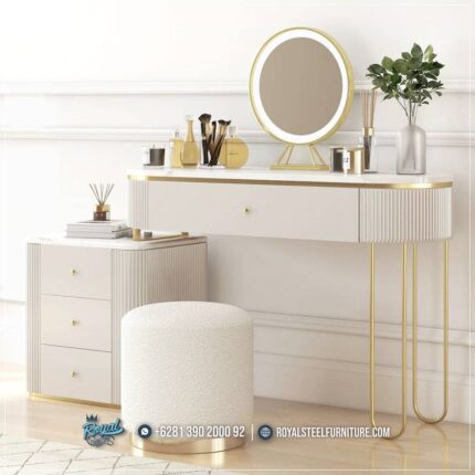 Meja Rias Cermin, Meja Rias Gold, Meja Rias Stainless, Meja Rias Modern, Meja Rias Mewah, Meja Rias Minimalis, Meja Rias Laci, Meja Rias Putih, Meja Rias Terbaru, Meja Rias Royal, Model Meja Rias Kaki Stainless Ruang Kosmetik Mewah