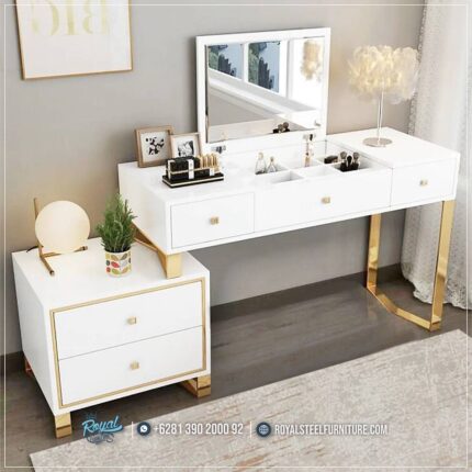 Meja Rias Cermin, Meja Rias Gold, Meja Rias Stainless, Meja Rias Modern, Meja Rias Mewah, Meja Rias Minimalis, Meja Rias Laci, Meja Rias Putih, Meja Rias Terbaru, Meja Rias Royal, New Desain Multifungsi Meja Rias Modern Minimalis Kaki Stainless