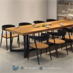Kursi Cafe Minimalis Besi Estetika Ruang Pertemuan