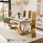 Meja 4 Kursi Stainless Steel Gold Ruang Makan Luxurious, Harga Kursi Restoran, Jual Meja Makan Marmer, Kursi Cafe Besi, Kursi Cafe Jepara, Kursi Cafe Minimalis, kursi Cafe Unik, Kursi Makan Jepara Mewah, Kursi Restoran, Kursi Restoran Minimalis, Meja Makan Marmer, Meja Makan Marmer 6 Kursi, Meja Makan Marmer 8 Kursi, Meja Makan Marmer Import, Meja Makan Marmer Informa, Meja Makan Marmer Mewah, Meja Makan Marmer Modern, Meja Makan Marmer Putih, Meja Makan Minimalis, Model Kursi Cafe, Set Meja Makan