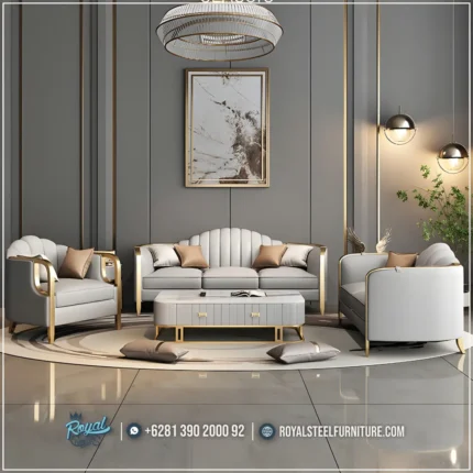 Sofa Tamu Mewah, Sofa Tamu Stainless Mewah, Sofa Tamu Mewah Stainless, Sofa Stainless Ruang Tamu Mewah, Sofa Tamu 3.2.1 Terbaru, Set Sofa Tamu Mewah, Sofa Ruang Tamu Mewah, Sofa Ruang Tamu Mewah Modern, Sofa Ruang Tamu Mewah Minimalis, Sofa Stainless Royal Furniture, Modern Living Room Sofa Stainless Mewah Minimalis Jepara