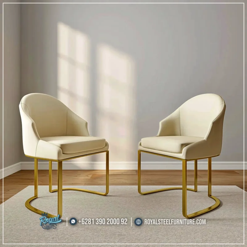 Custom Kursi Makan Mewah Luxury Stainless Furniture Jepara Custom Kursi Makan Mewah Luxury Stainless Furniture Jepara