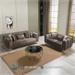 Set Ruang Tamu Sofa Stainless Mewah Jepara