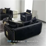 Set Sofa Stainless Royal Living Room Collection