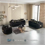 Sofa Tamu Kaki Stainless Royal Living Room Collection