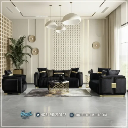 Sofa Tamu Stainless Royal Living Room Collection
