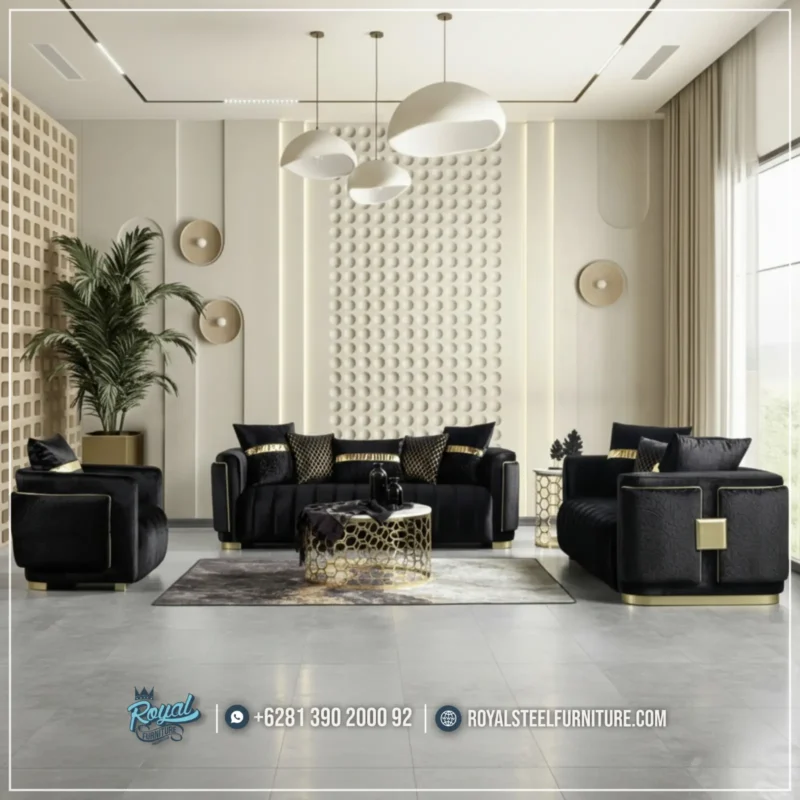 Sofa Tamu Stainless Royal Living Room Collection