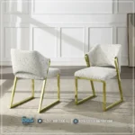 New Kursi Makan Stainless Modern Galdesa Design
