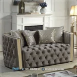 Sofa Chesterfield Stainless 2 Seater Living Room Set