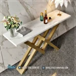 Gaya Meja Konsul Minimalis Jepara Luxury Industial Style