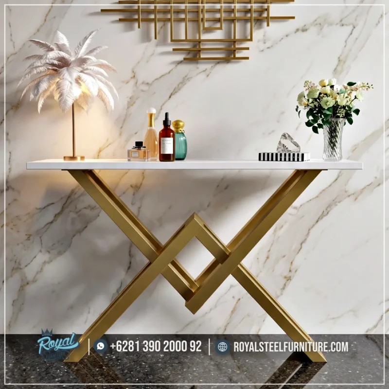 Model Meja Konsul Minimalis Jepara Luxury Industial Style