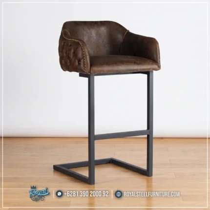 Chesterfield Barstool Besi Steel Minimalis